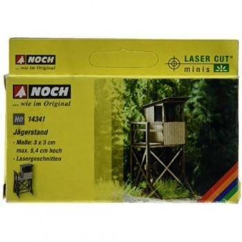 Laser‑Cut H0 Hunter Stand Kit – NOCH 14341