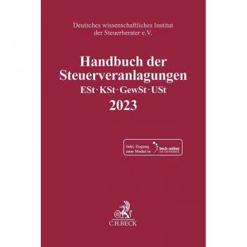 Handbuch der Steuerveranlagungen