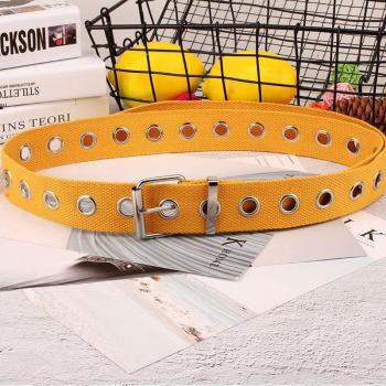 Ceinture ajustable en tissu durable, idéale pour étudiants et fashionistas
