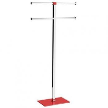Support serviette pied couleur rouge arc‑en‑ciel – Gedy RA310600000