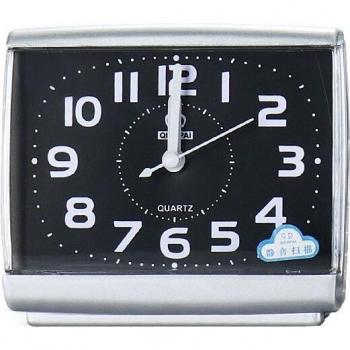Reloj despertador cuadrado portátil