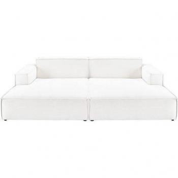 KAWOLA Big-Sofa SAMU, Feincord, multifunktional
