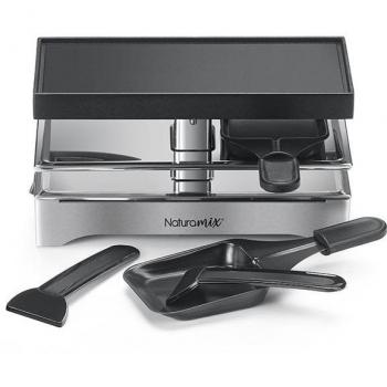 Appareil à raclette électrique 2 poêlons 440 W Naturamix RAC.INDUS-2
