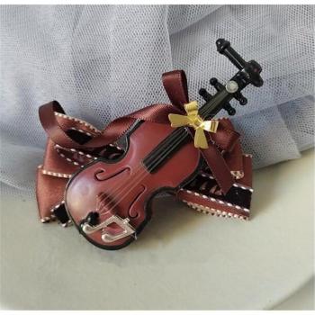 Cosplay Brown Bowknot Hair Clip