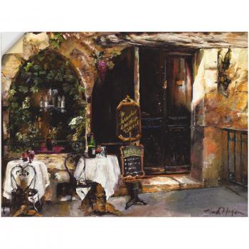 Artland Wandaufkleber »Café Atmosphäre«, vielseitige Wandgestaltung
