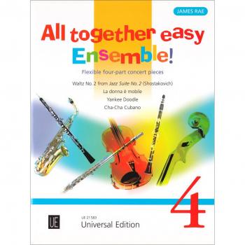 All together easy Ensemble!, für flexibles Ensemble/ Klavier ad lib.