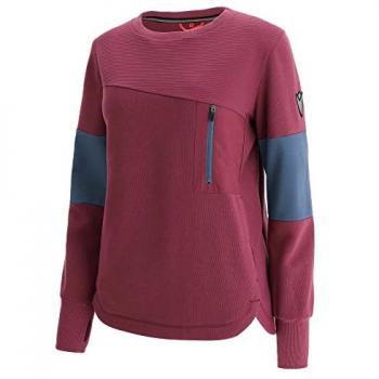 Sweatshirt Macron Athleisure Femme Gedda Light Rouge XS