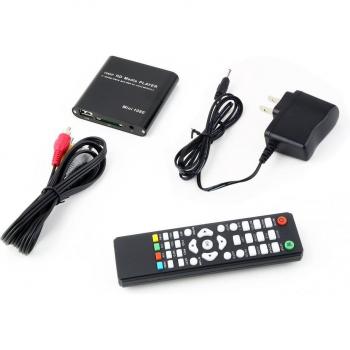 Lecteur MKV/H.264/RMVB 1080P avec port USB
