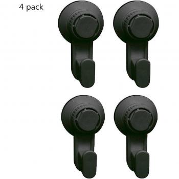 Ganchos de Pared Succión Ducha 2/4 Uds