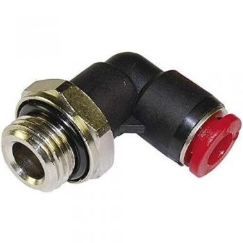Norgren 6mm Tube Rotating L-Piece with 1/4 External Thread