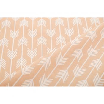 Tejido de Algodón para Cojines y Vestidos con Diseño de Flechas