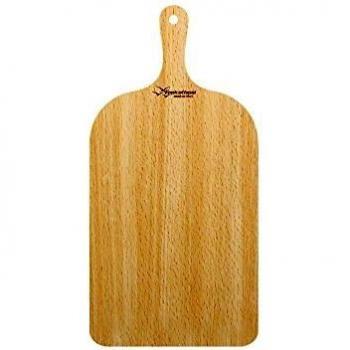 Pellicine à Pizza Bois de Bouleau Marron 9,05×19,7″