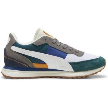Puma Road Rider SD Scarpe Sportive Uomo Grigio Bianco Verde 6½