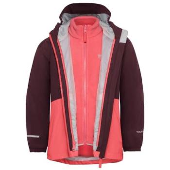 Jack Wolfskin Unisex 3-in-1 Jacke Iceland, sunset coral, 164