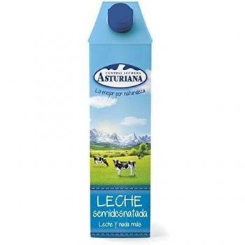 Leche UHT Semidesnatada Central Lechera Asturiana 1L