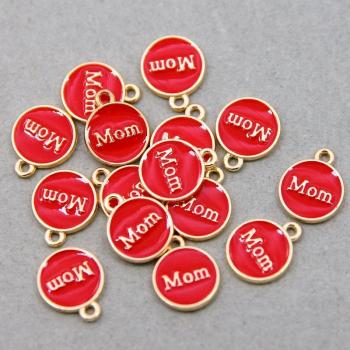 Letras Esmaltadas para Joyería DIY
