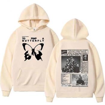 Cciyu Estampado Mariposa Suéter Hip Hop
