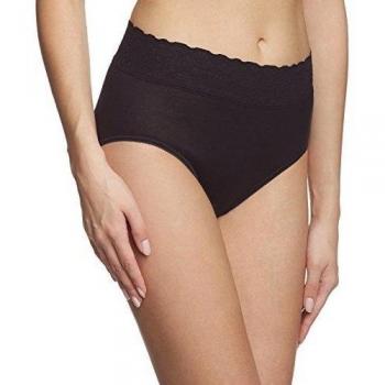 Women’s Large Black Calida Lace Brief Panties