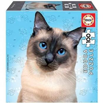 Educa Puzzle 100 Piezas Siameses 18806