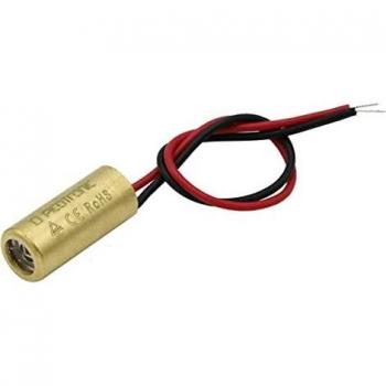Red Cross Line Laser Module 5mW 650nm Class 1 12VDC