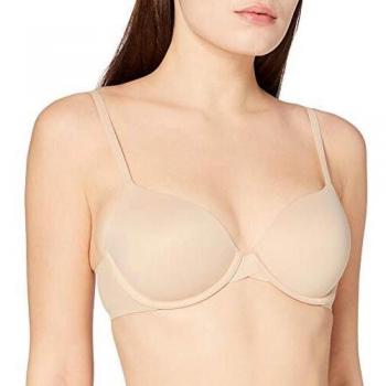 Sujetador Calvin Klein Modern T-Shirt, copa media, beige