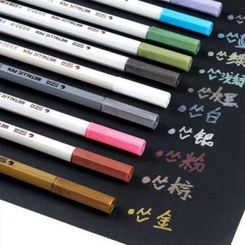 Farbenfrohes Aquarell‑Kreide‑Set 10 Punkte – Ideal für Scrapbooking, DIY & Schulbedarf