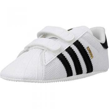 Adidas Superstar Crib, Chaussons Bébé Unisexe, Blanc