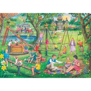 Puzzle découverte 1000 pièces – Trouver les écarts No.8 – Parc et Attractions (février 2015)