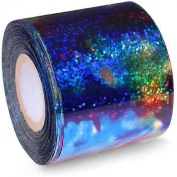 100*4 cm holographische Nagel Dekoration Aufkleber