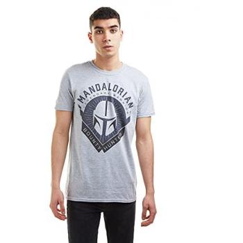 Grey Galactic Bounty Hunter Menswear – Size 2XL T‑Shirt