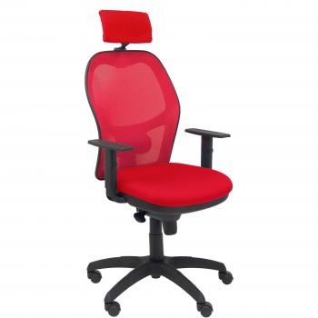 Scaun de birou cu tetiera Jorquera P&C 10CRNCR Red