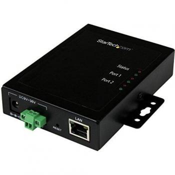 StarTech.com 2-Port Series RS232 to IP Ethernet Device Server