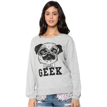 Sudadera ONLROBERTHA L/S Manga Larga con Estampado de Perro