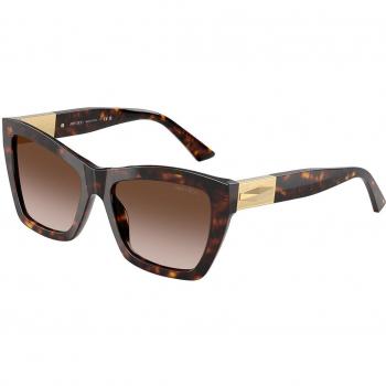 Tortoiseshell Chic: Jimmy Choo JC5031 54 mm Damen‑Sonnenbrillen in Braun
