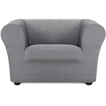 Funda para sillón Eysa jaz Gris 110 x 100 x 130 cm