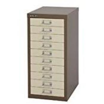 Bisley 10 Multidrawer Cabinet A4 279x380x590mm CoffeeCream