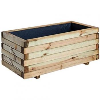 Maceta rectangular estocolmo 40 cm