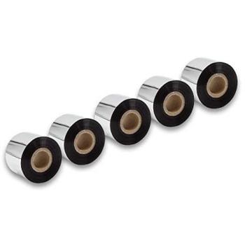 Vhbw 5x Thermotransfer-Band Schwarz 50mm für Fax