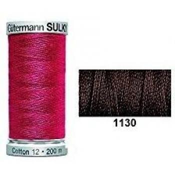Gutermann 200m Dark Brown Sulky Cotton