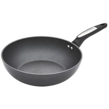 Morphy Richards 28‑Inch Black Steel‑Forged Cooking Pan