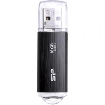 Silicon Power Blaze B02 16GB, Chiavetta USB 3.1 Nero Memoria Flash Portatile