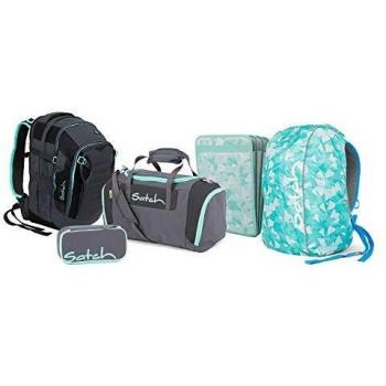 Satch Match Mint Phantom Schulrucksack‑Set (Kollektorspezial) – 5‑teilig