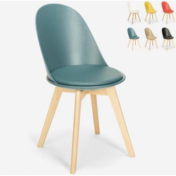 Chaise en Bois avec Coussin