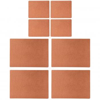 CopperTouch Leather Coasters & Placemats