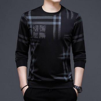 BROWON Men's O-Neck Polyester T-Shirt