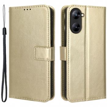 Étui Folio Crazy Horse pour Realme V30t