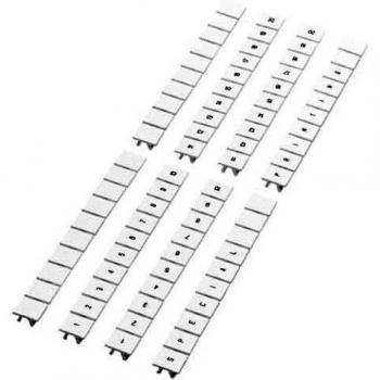 ZB 4 White Terminal Block Label Stickers
