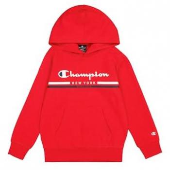 Sudadera Infantil Champion Ultra-Ligera con Capucha Powerblend Fleece Roja 5-6 años