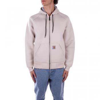Giacca con Cappuccio Carhartt WIP Car-Lux Moonbeam Uomo Bianco M