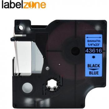 Dymo 43610 Label Tape 6mm x 7m
